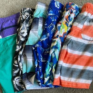 6 boys large bathing suits